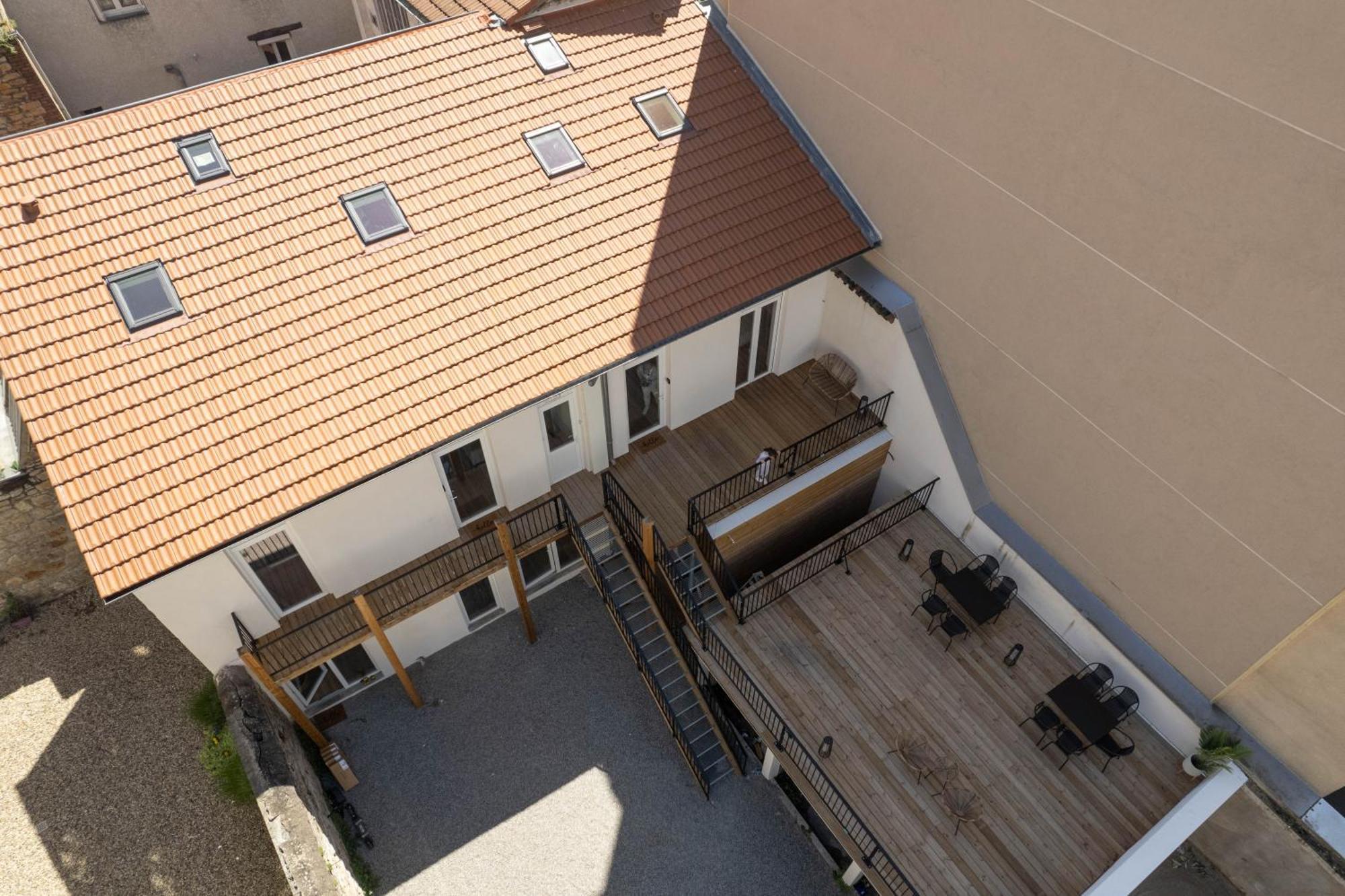 Bibemus Casa Maja - Baignoire Balneo - Parking - Terrasse Lägenhet Saint-Etienne  Exteriör bild